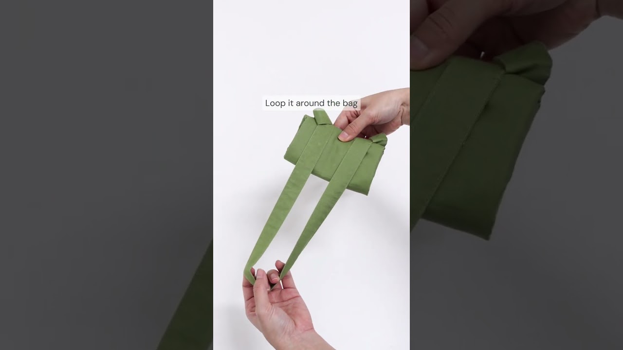 Fold Your Bags Like This! #folding #tutorial #totebags #quickhacks #simpletutorial #foldingbag