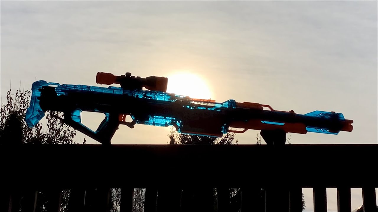 Nerf Sonic Ice Mega Centurion Tribute Video!  #shorts #nerf #nerfmega #nerfsniper