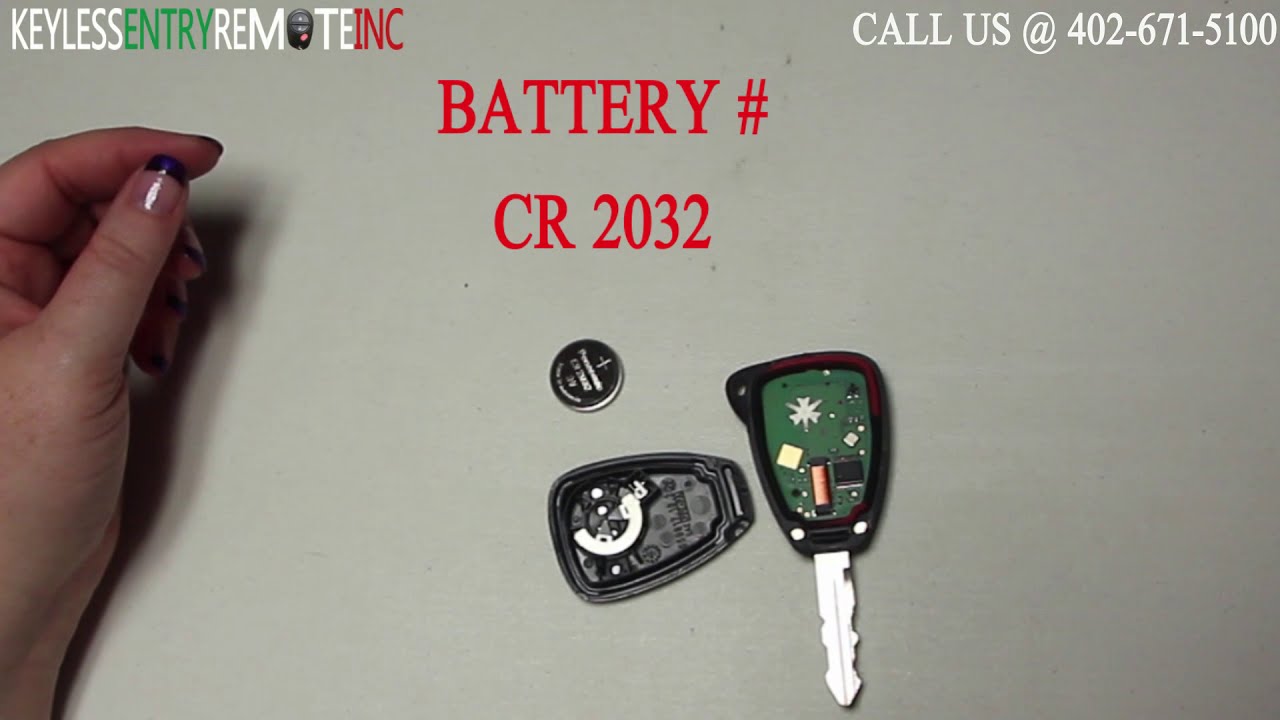 Jeep Wrangler Key Fob Battery Replacement (2001 - 2018)