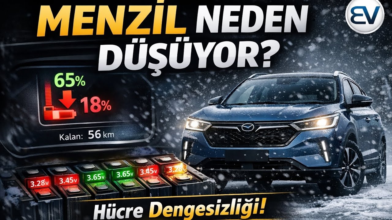 Batarya Sağlıklı Ama Menzil Düşüyor mu? İşte Sebebi!
