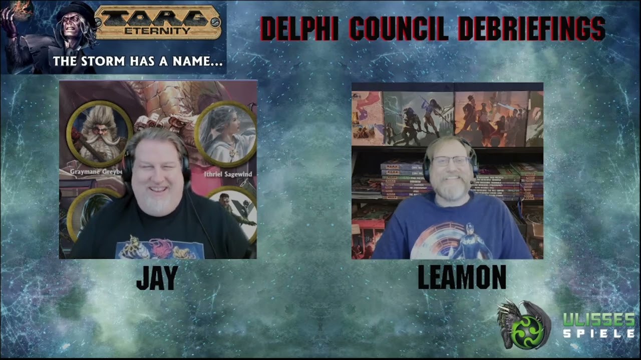 Torg Eternity Delphi Council Debriefings 118: Unhallowed Data Act 2 pt  2