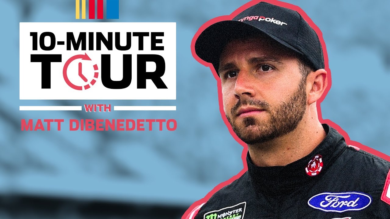 Matt DiBenedetto goes undercover in the New Hampshire fan zone: 10-Minute Tour
