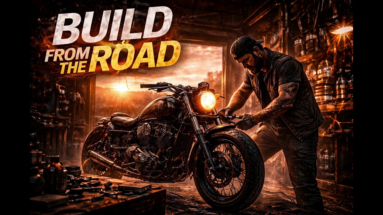 Build From The Road – Urban Blues | Custom Motorcycle Lifestyle | Custom Ride Romania
