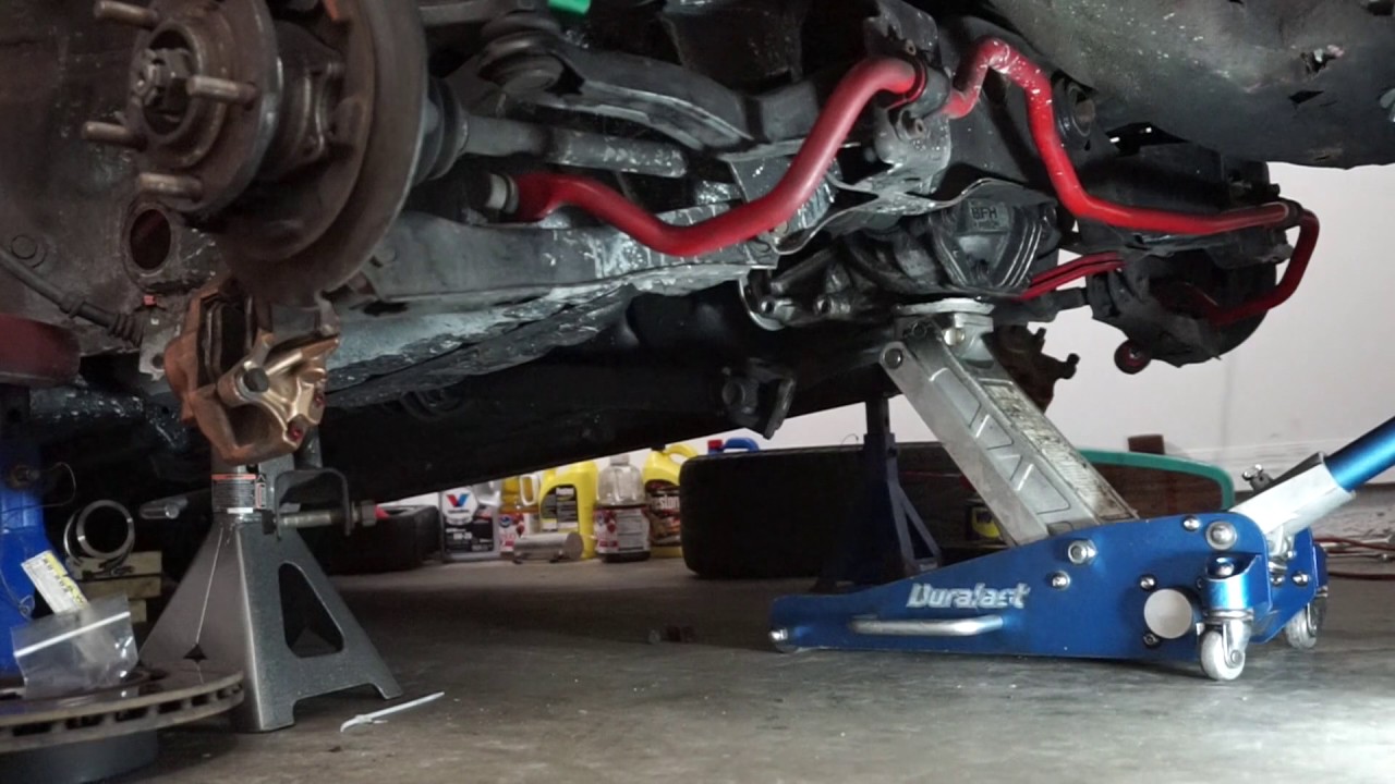 2G DSM Rear Subframe comes off (95 Eclipse GSX)