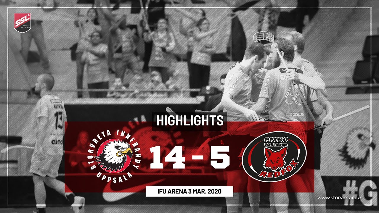 Highlights Storvreta IBK vs Pixbo Wallenstam IBK 14-5
