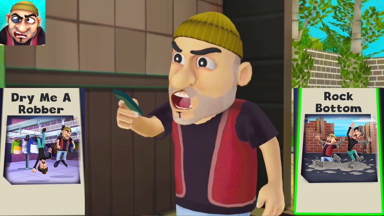 SCARY ROBBER New Update New Chapter YIKES IT's Valentine New Level Dry me A Robber,Rock Bottom