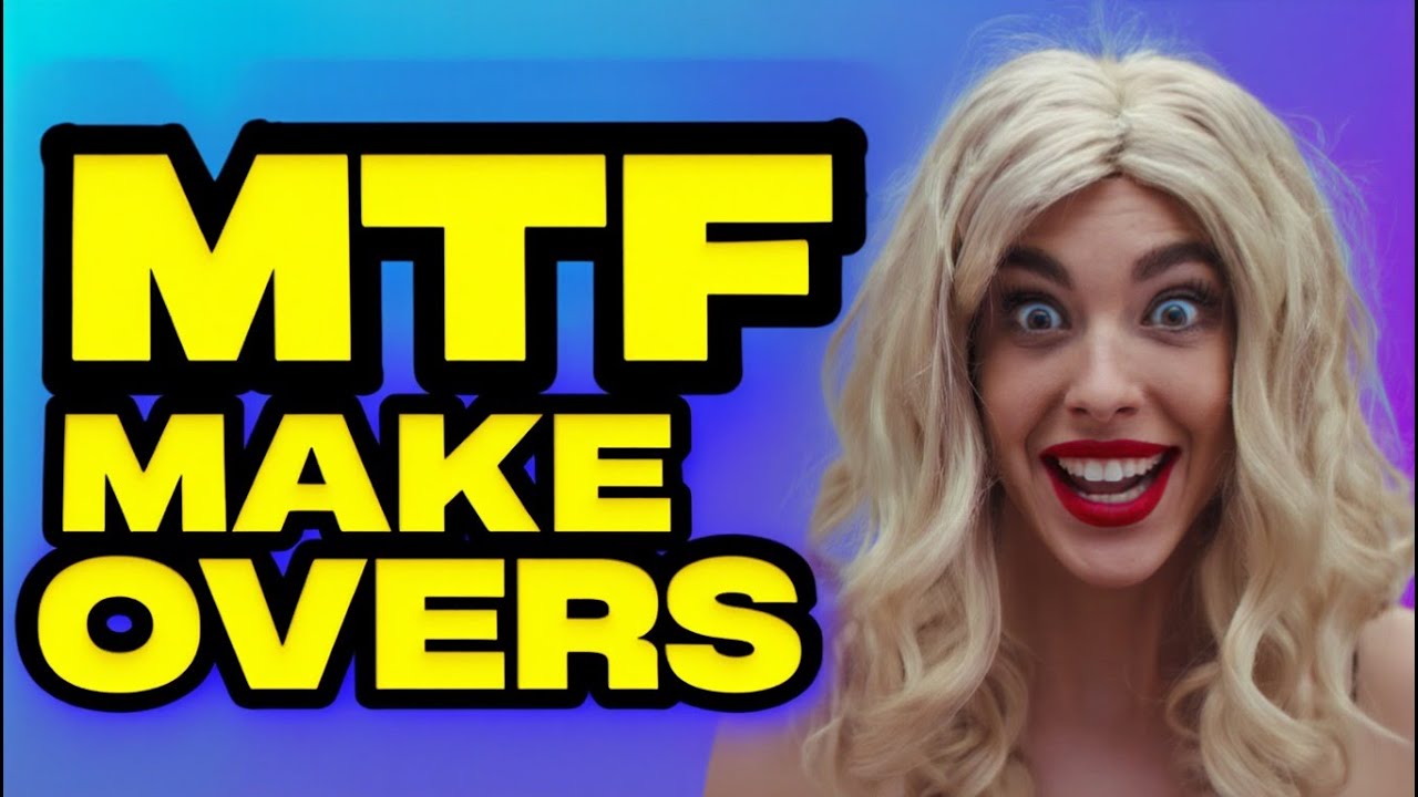 I know I look fabulous #mtf #transformation crossdress #makeup #boytogirl #femboy #makeover #AI tgtf