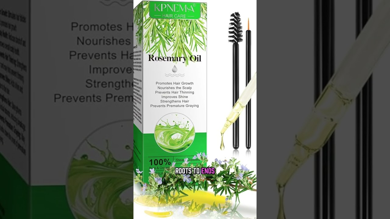 Pure Rosemary Oil Hair Growth Treatment for Strong Hair 
