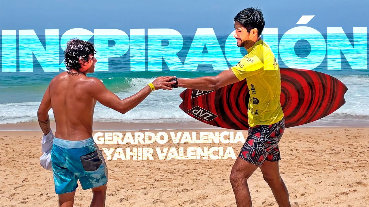 Skimboard Portugal: Yahir Valencia y Gerardo hacen historia