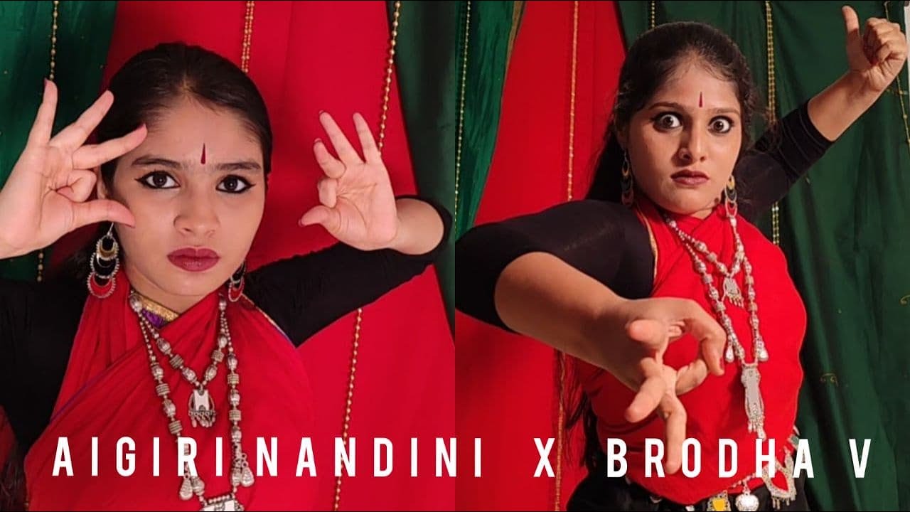 Aigiri Nandini x Brodha V | Bharatanatyam Dance | BNat Fusion