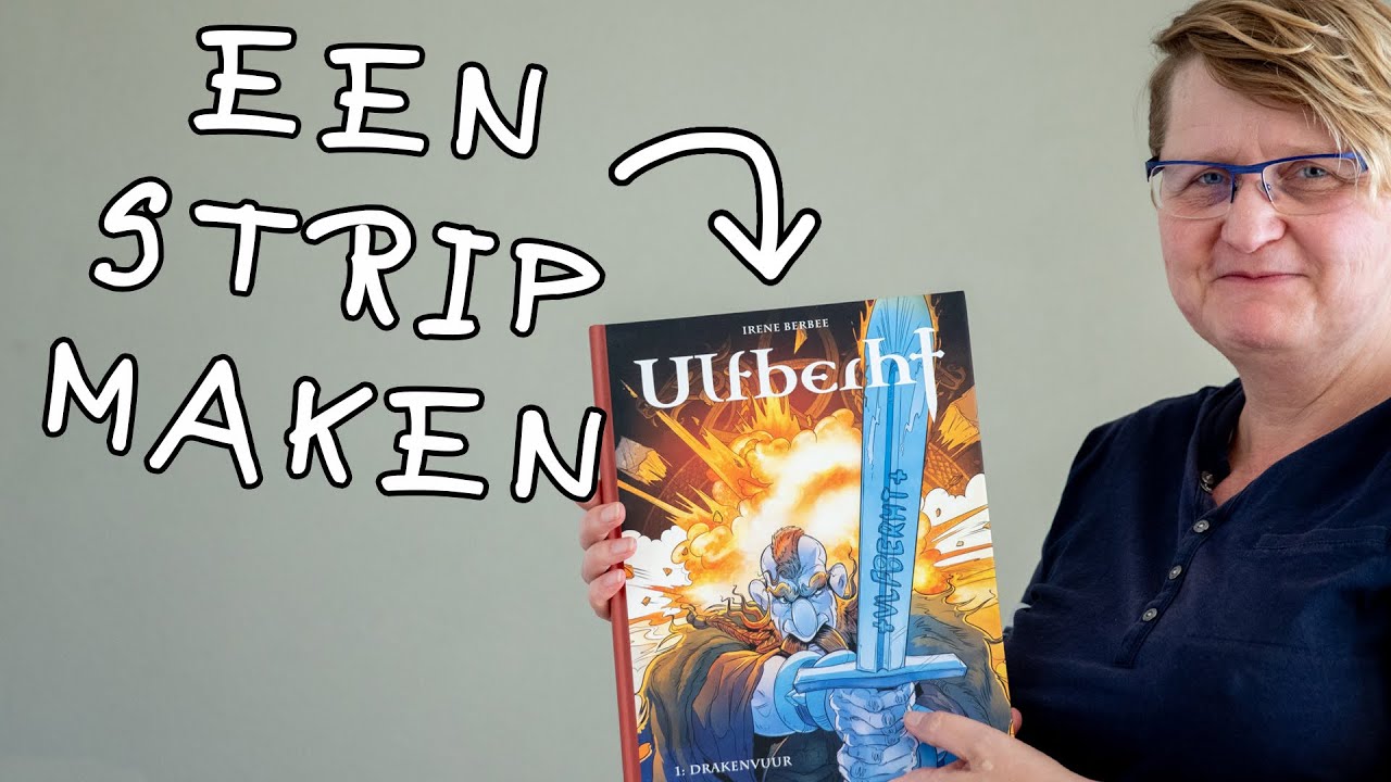 📚🖌️💬🎨 STRIP MAKEN | Van idee tot stripboek | In gesprek met Irene Berbee | Robin Rozendal