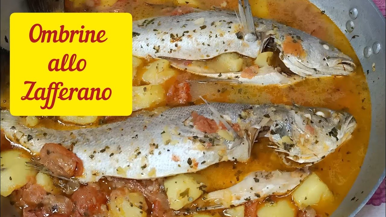 Ombrine allo Zafferano