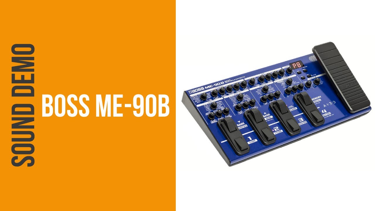 Boss ME-90B - Sound Demo (no talking)