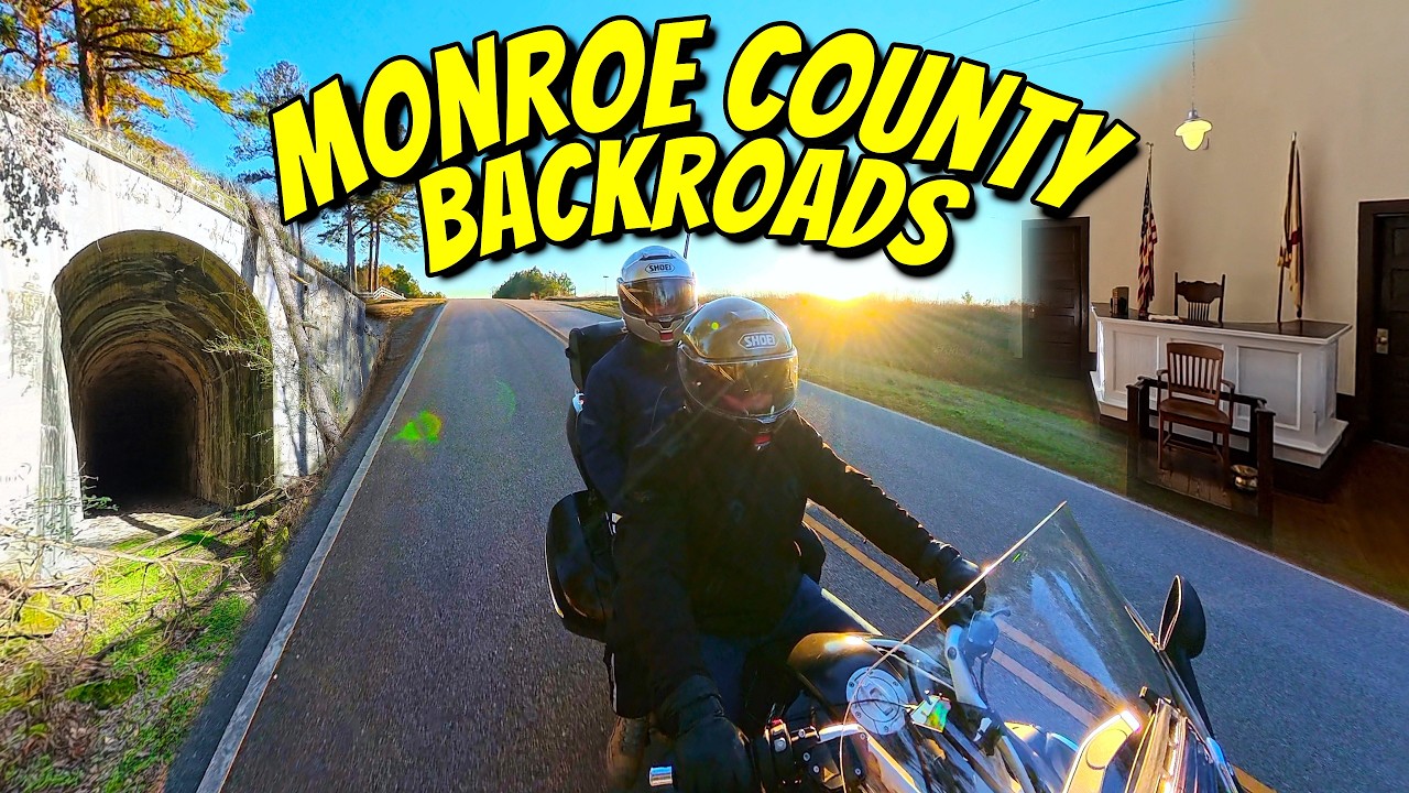Monroe County Backroads: Hidden Tunnels, Mockingbird History, & Burnt Corn!