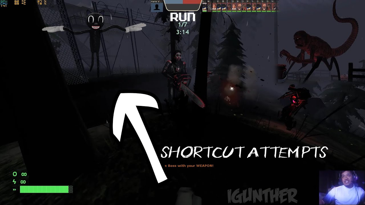 Slender Fortress — Trouble in Unknown Ridge (Экспериментальный распылитель в действии)