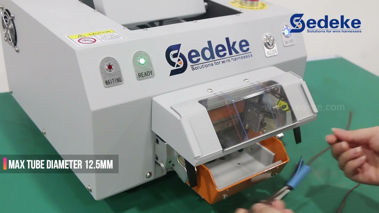 Good Quality Of Sedeke Heat Shrink Tube Processing Machine