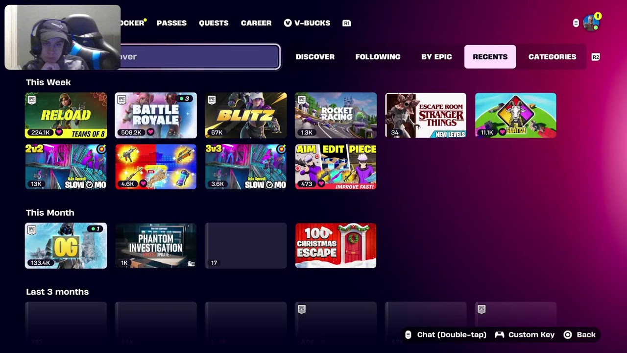 Fortnite stream (playing with viewers)