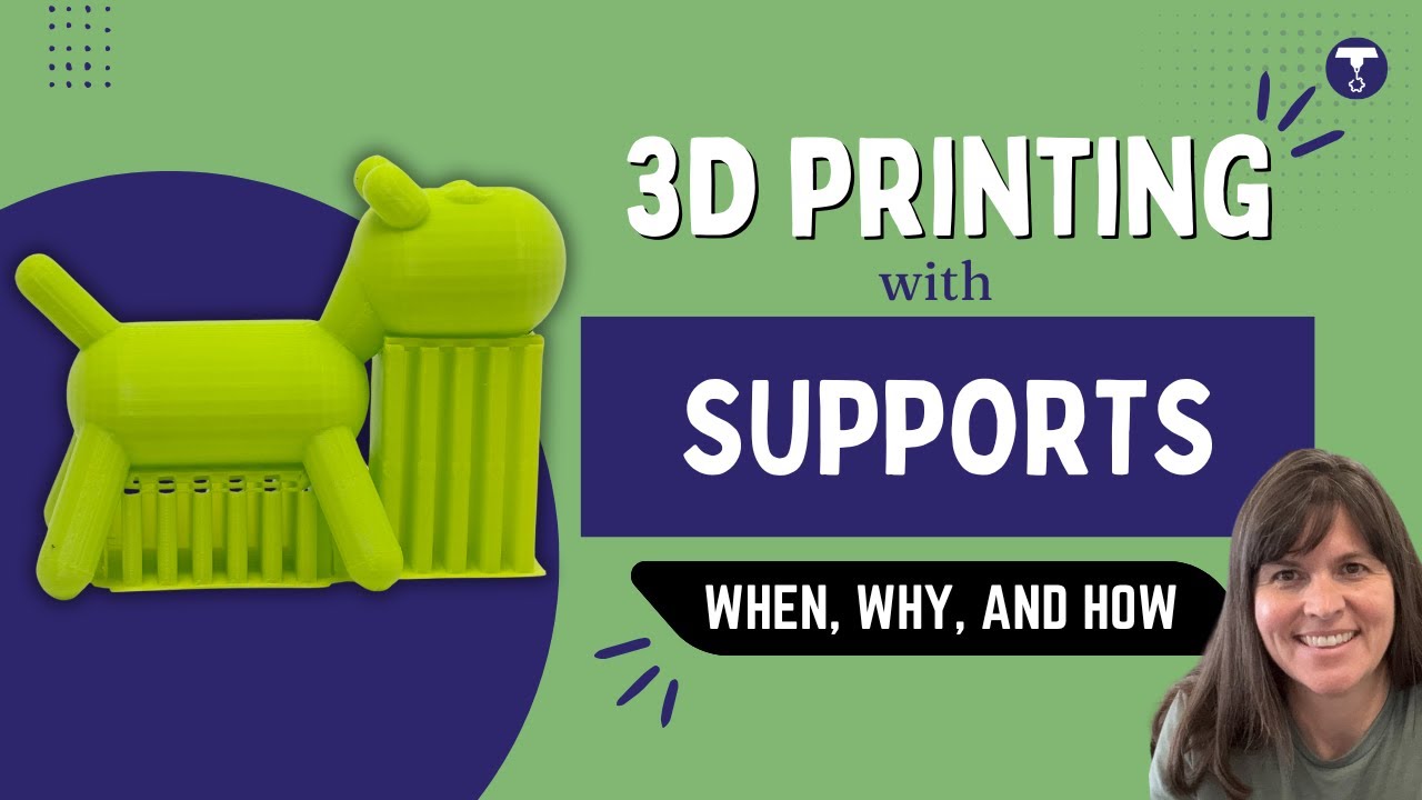 3D Printing with Supports: When, Why, and How
