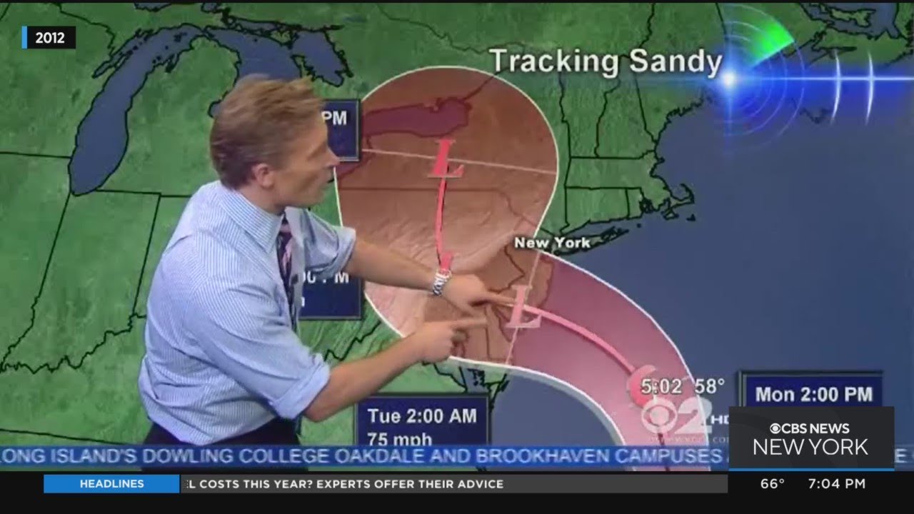 CBS2's Lonnie Quinn, Giorgio Panetta reflect on Superstorm Sandy
