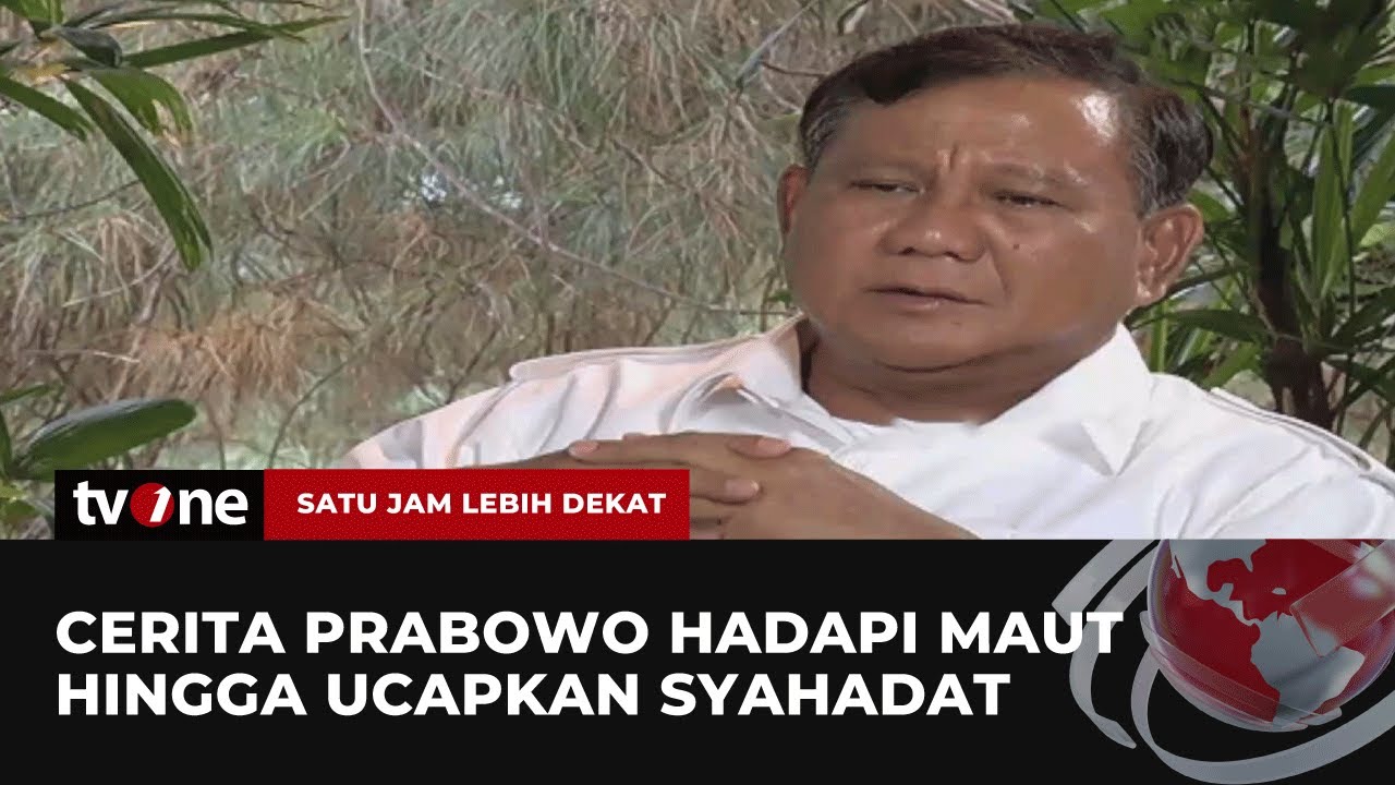 Prabowo Bagikan Ceritanya Selamat dari Maut Ketika Perang | SJLD tvOne