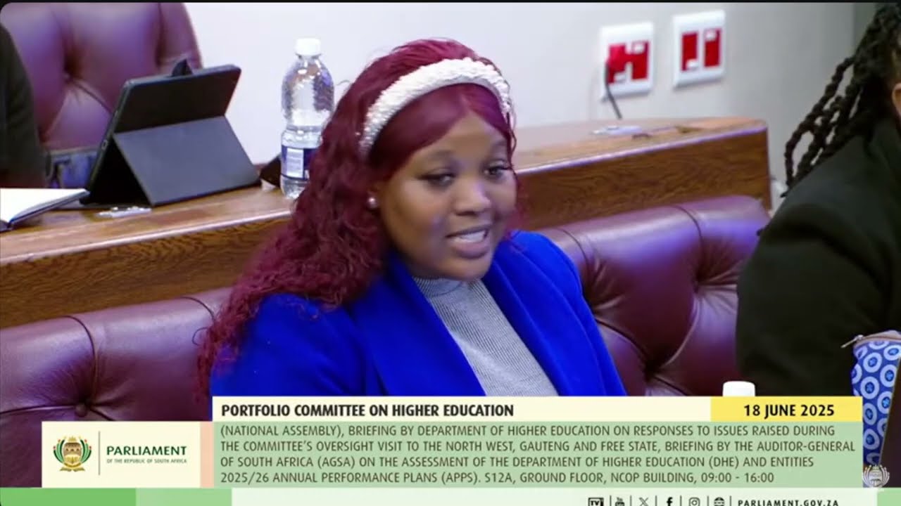 Watch as the DA&rsquo;s Karabo Khakhau exposes Minister Nkabane&rsquo;s lies to parliament