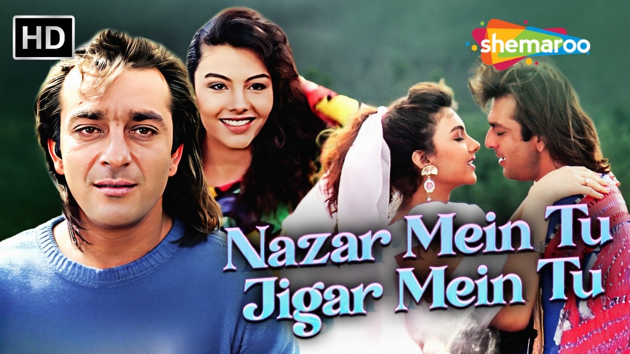 Nazar Mein Tu Jigar Mein Tu | Andolan (1995) | Sanjay Dutt, Somy Ali | Kumar Sanu