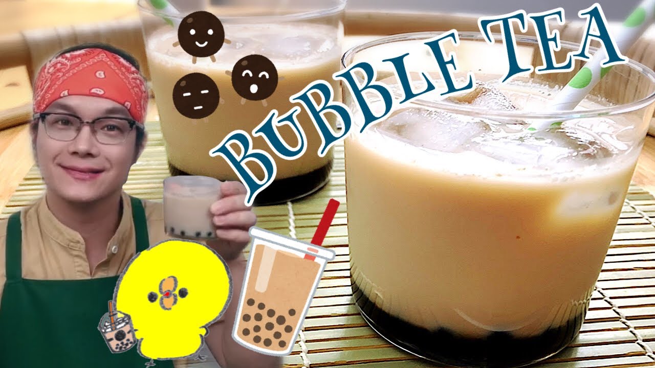 BUBBLE TEA/ Perle di Tapioca con Tè al latte, un Trendy Drink asiatica da Taiwan🇹🇼