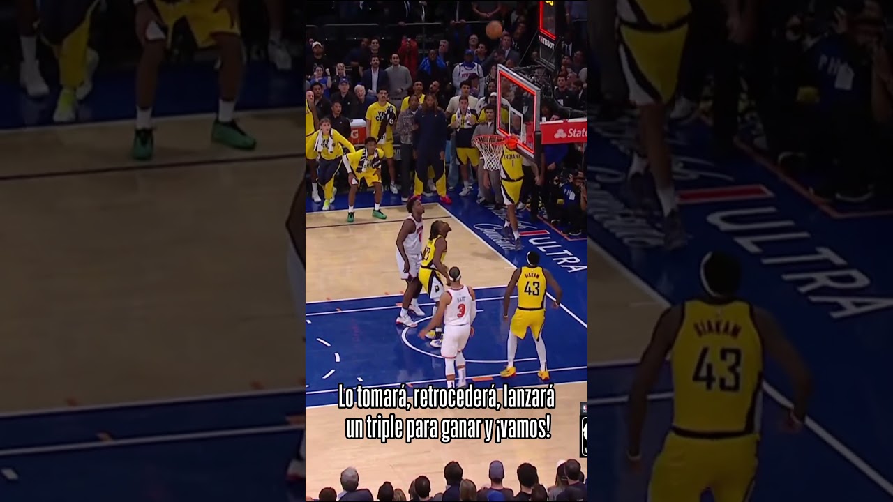 &iexcl;Locura total! Haliburton manda el partido a tiempo extra en el Madison Square Garden.