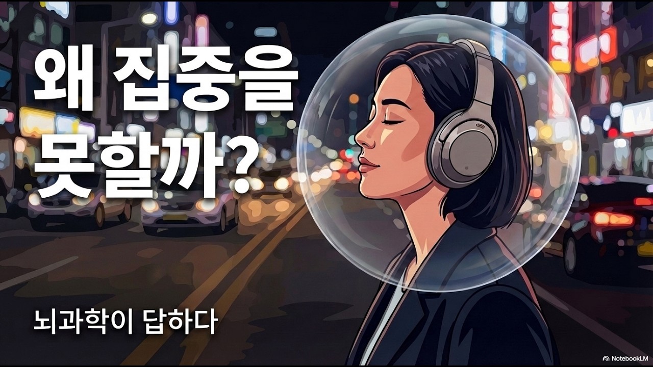 집중 안 되는 진짜 이유: 의지 문제가 아니었다