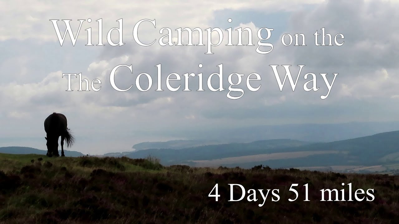 Wild Camping on the Coleridge Way.