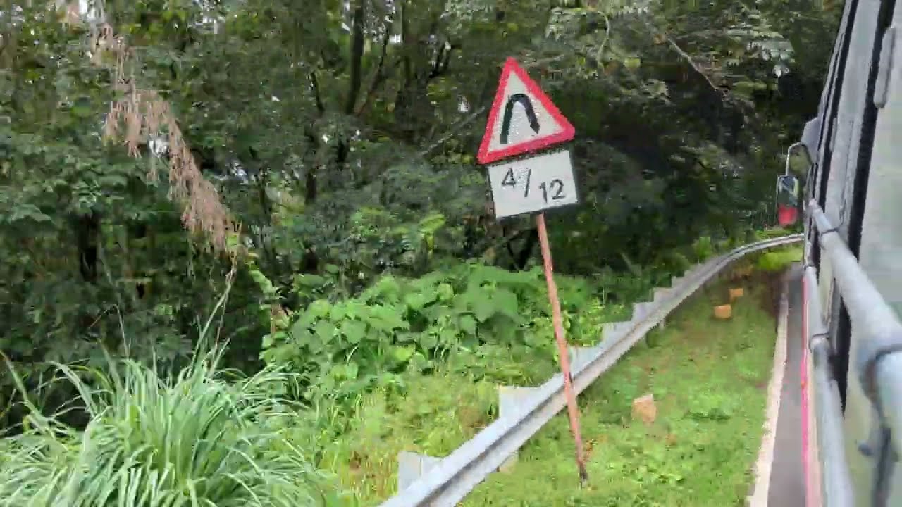 Time Lapse video of Journey to Cheruthoni - Hairpins and Bends