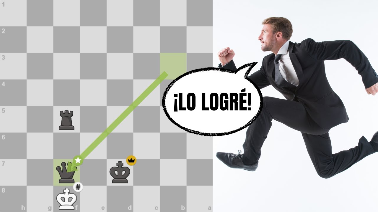 ¡ALCANZO a dar JAQUE MATE ANTES de PERDER por TIEMPO! 😱
