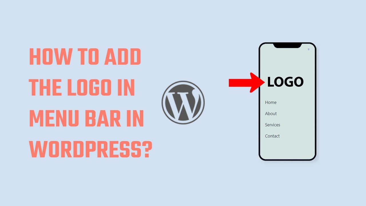 How to add a logo to the WordPress mobile menu logo? 2023 #WordPress 36