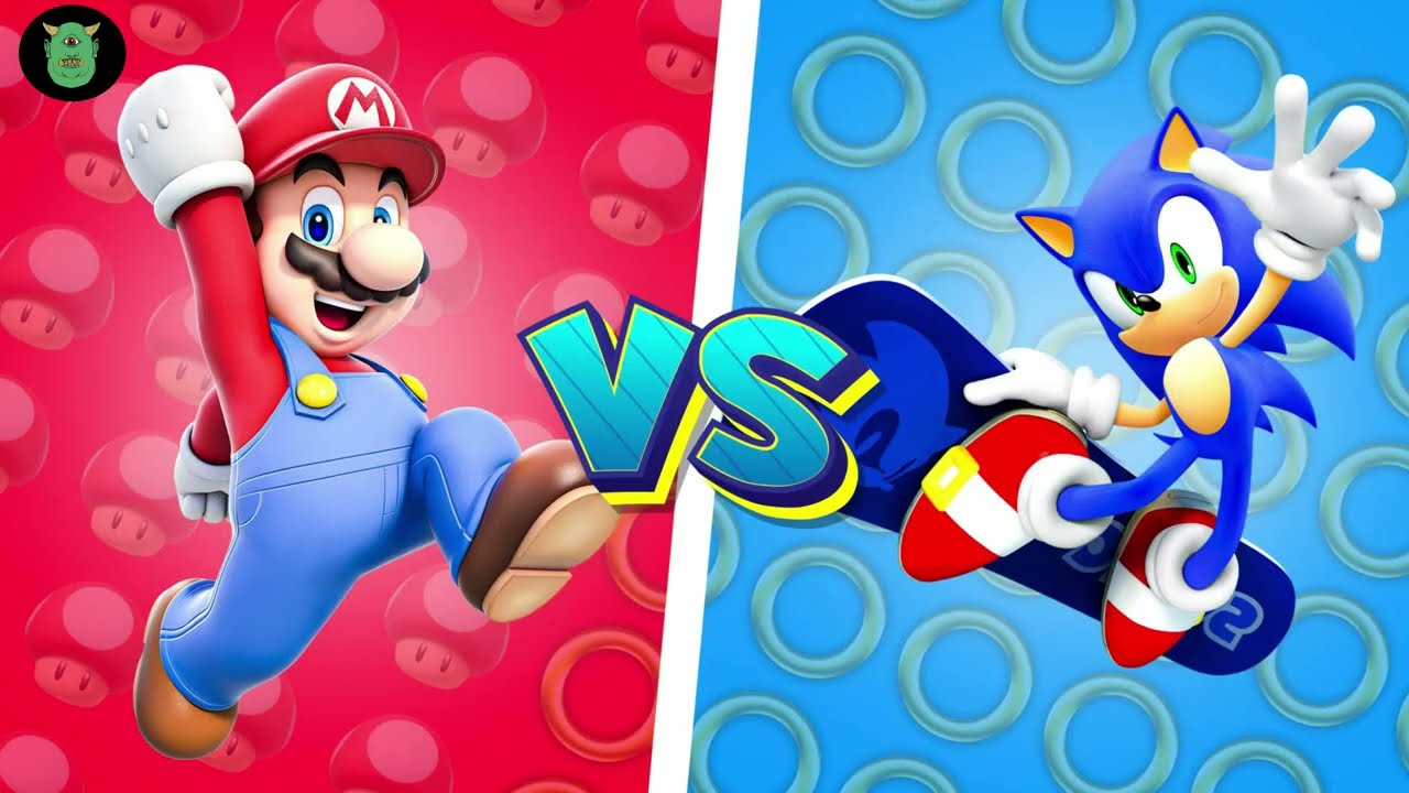 MARIO VS SONIC - QUIEN GANA LA COMPETENCIA?