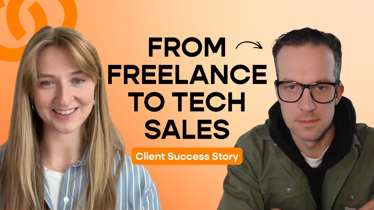 How to Break Into Tech Sales as a Non-Traditional Candidate. Christian Career Coaching Success Story