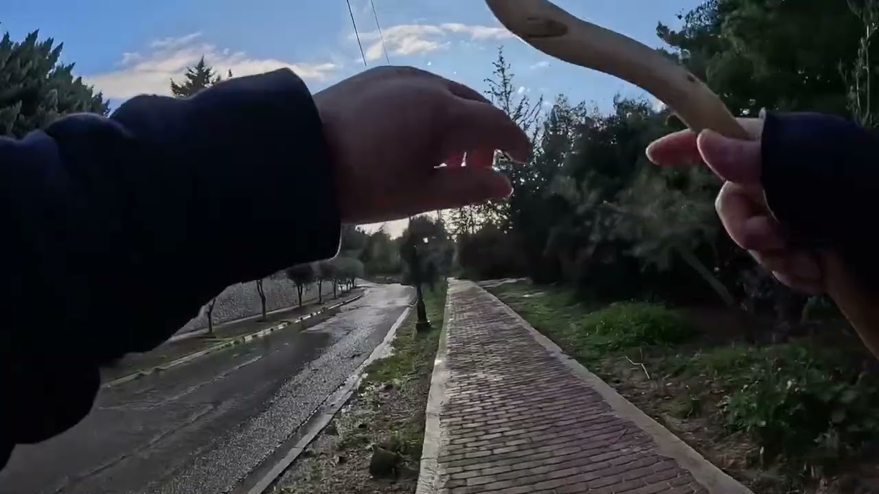 #1 / Aftetnoon Walk #walkthrough #rodon road #share #view #visitor #tourism #greece #ad