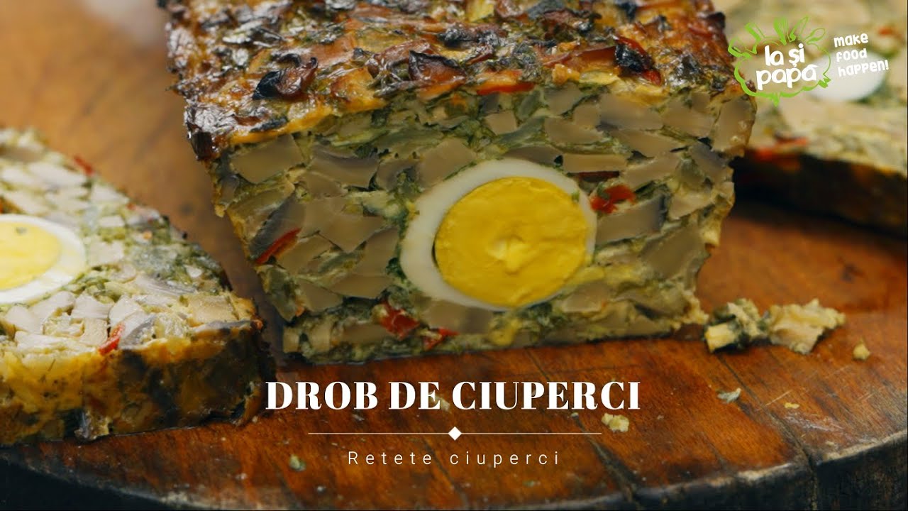 Reteta cu Ciuperci | DROB DE CIUPERCI | Reteta Drob de Ciuperci Pas cu Pas