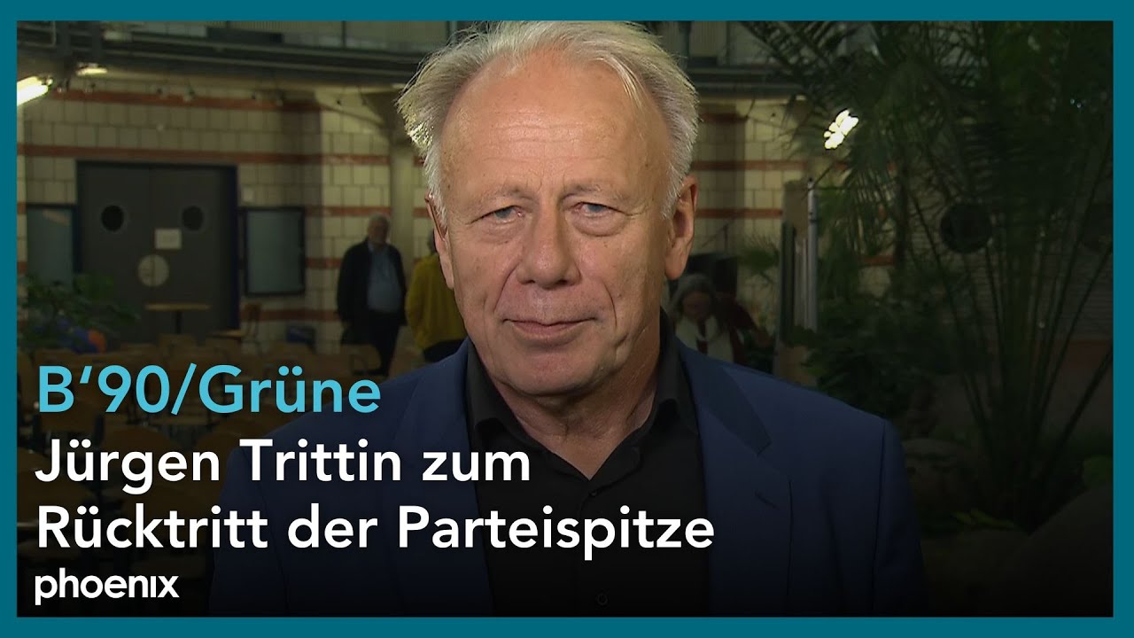Jürgen Trittin zum Rücktritt der Parteispitze