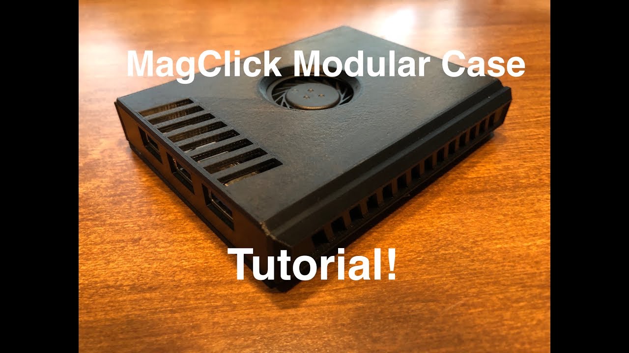 The Modular Lattepanda Alpha Delta Case - MagClick Base Case Tutorial!