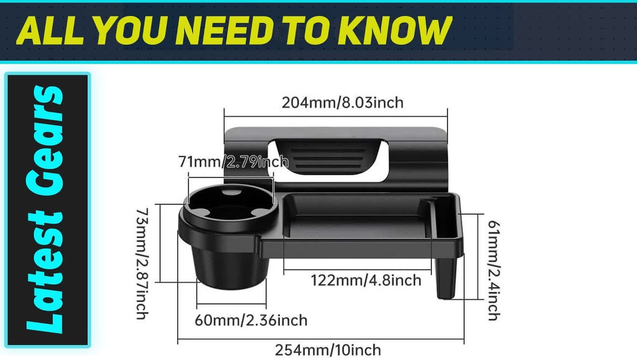XRLHMJ Multifunctional Car Organizer: Genius Side Door Storage Hack