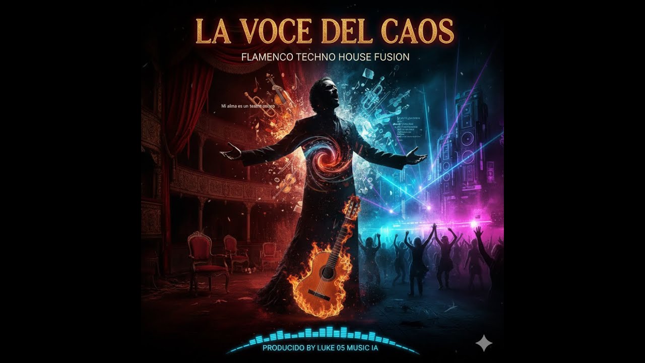 LA VOCE DEL CAOS Flamenco Techno House Fusion (Official Audio) | Produced by LUKE 05 MUSIC IA