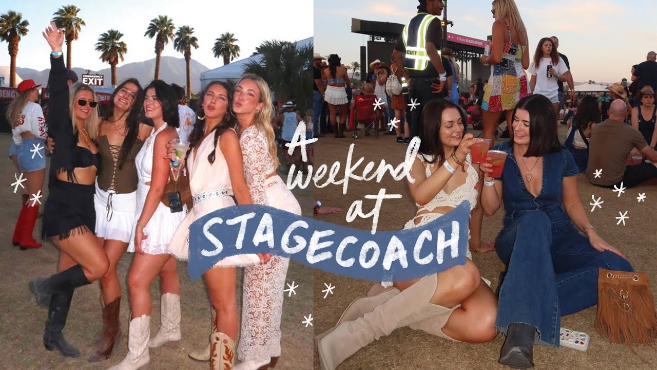 A weekend in my life! Stagecoach with the gals | VLOG