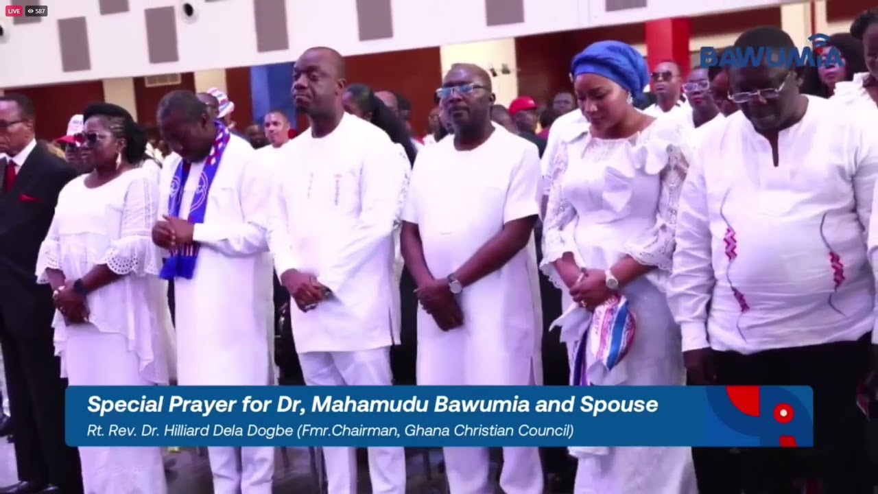 “It Is God Who Makes Kings” – Rt. Rev. Dr. Hilliard Dela Dogbe Prays for Dr. Bawumia
