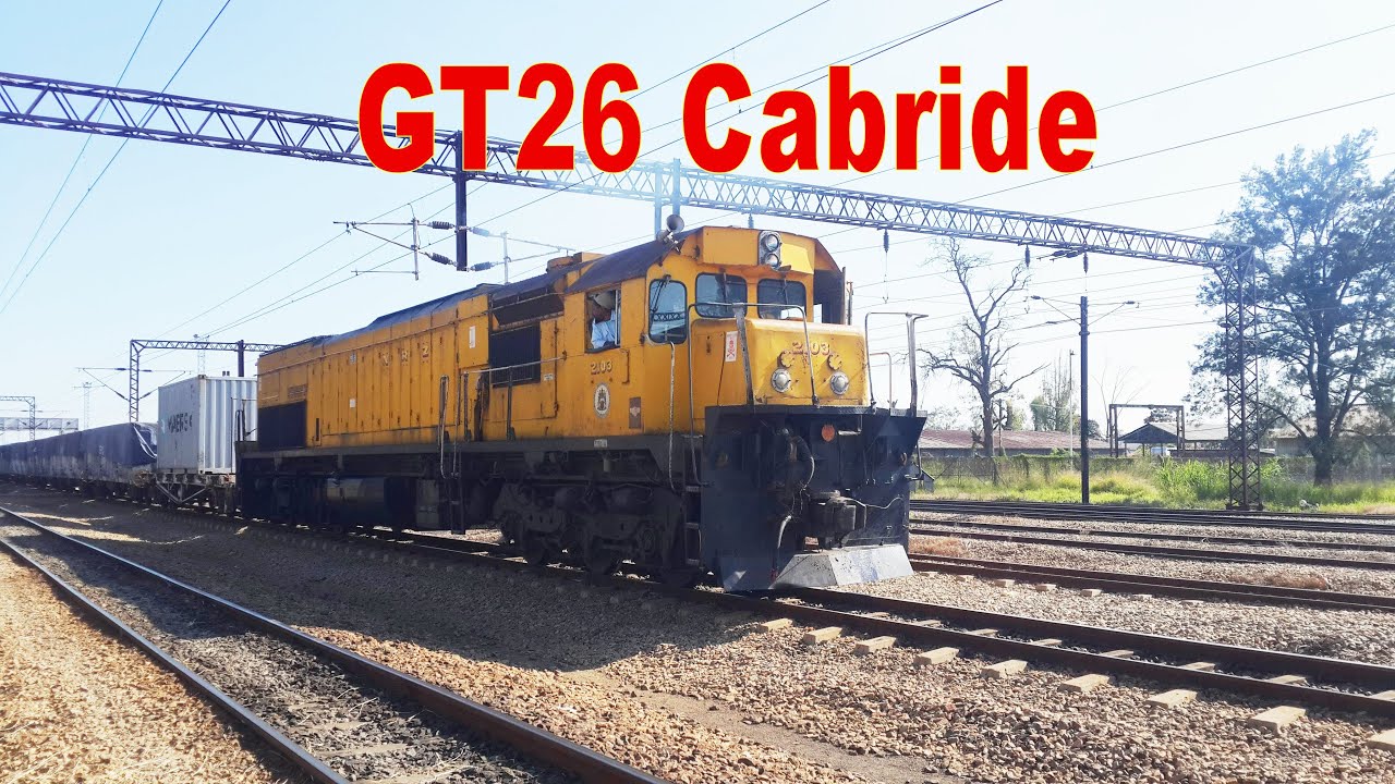 Railways Zimbabwe GT26 Cabride Hauling Clinker
