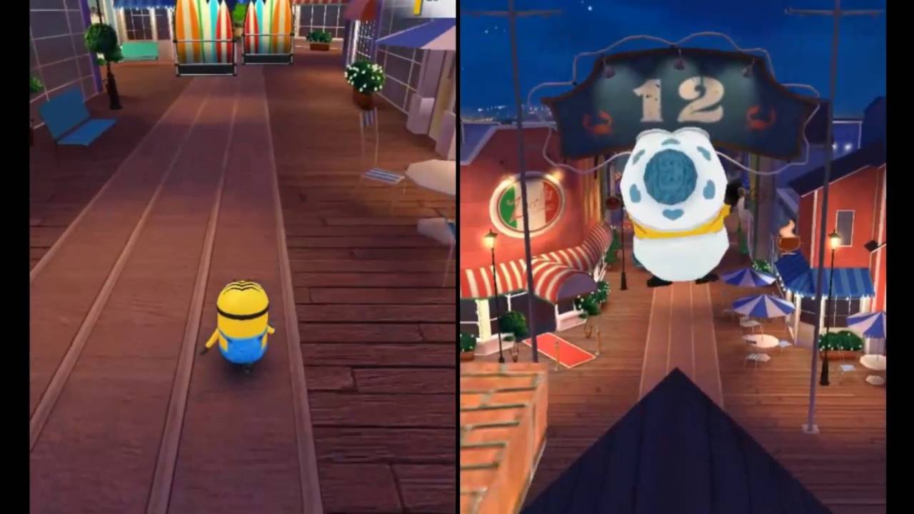 Despicable Me Minion Rush - Minion Races Versus #1 - Classic vs Baby