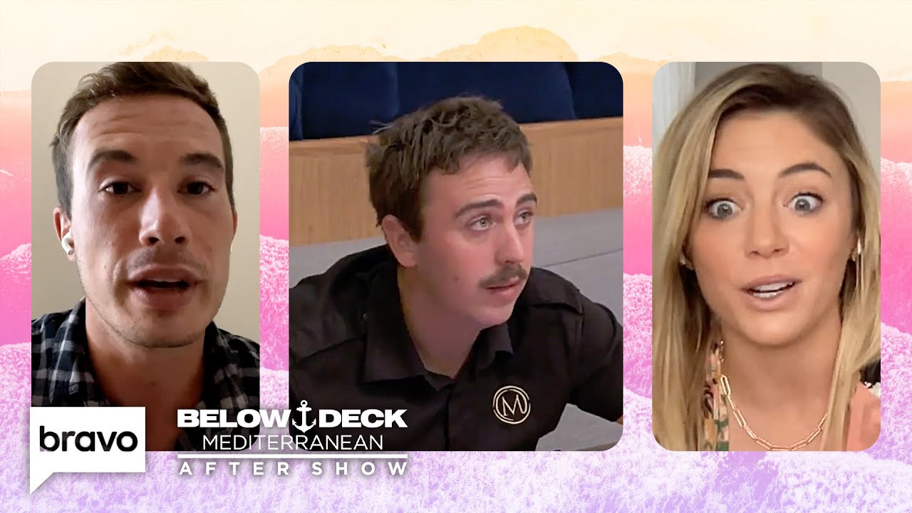 The Crew Reacts to Lloyd Spencer's Health Scare | Below Deck Mediterranean After Show (S6 E16)