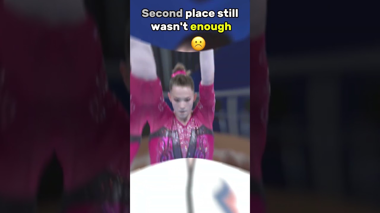 Russian Athlete 😢 Cries After 2nd Place: 