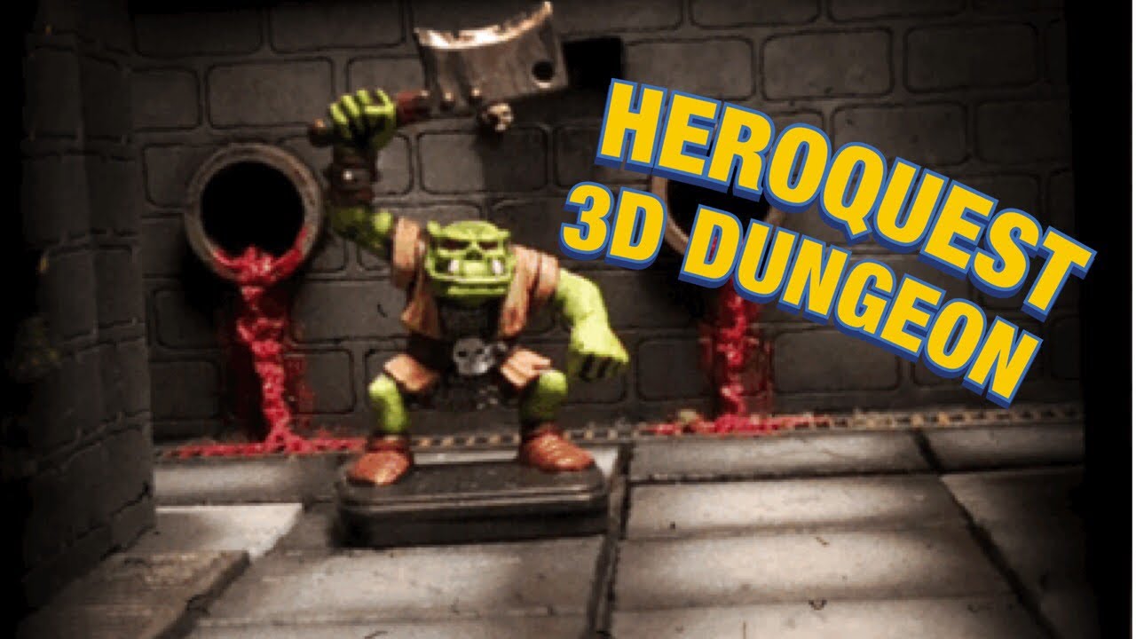 Heroquest - 3D Gameboard