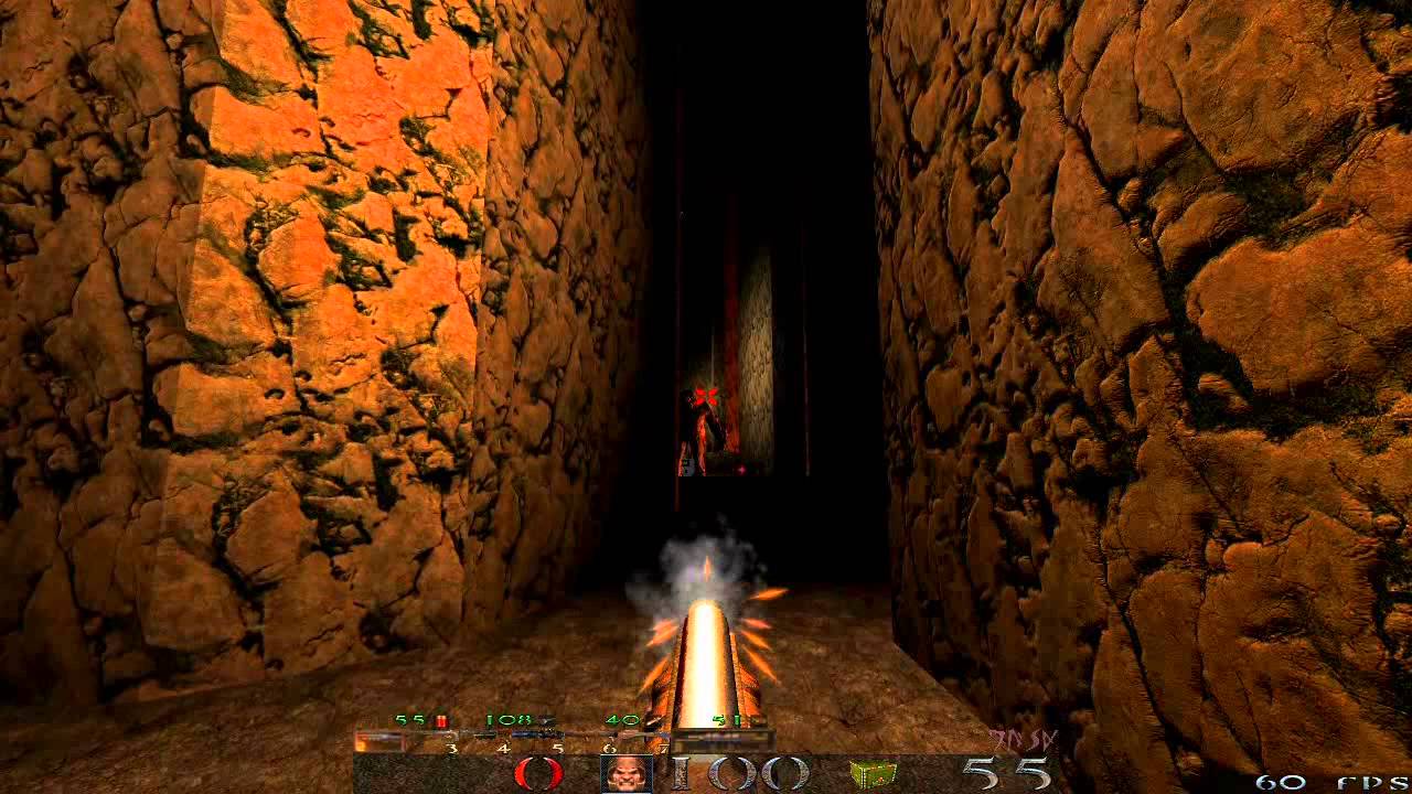 Quake 1 HD in 2013 (DarkPlaces Epsilon Ultra) - Final 100% Walkthrough (with all secrets)