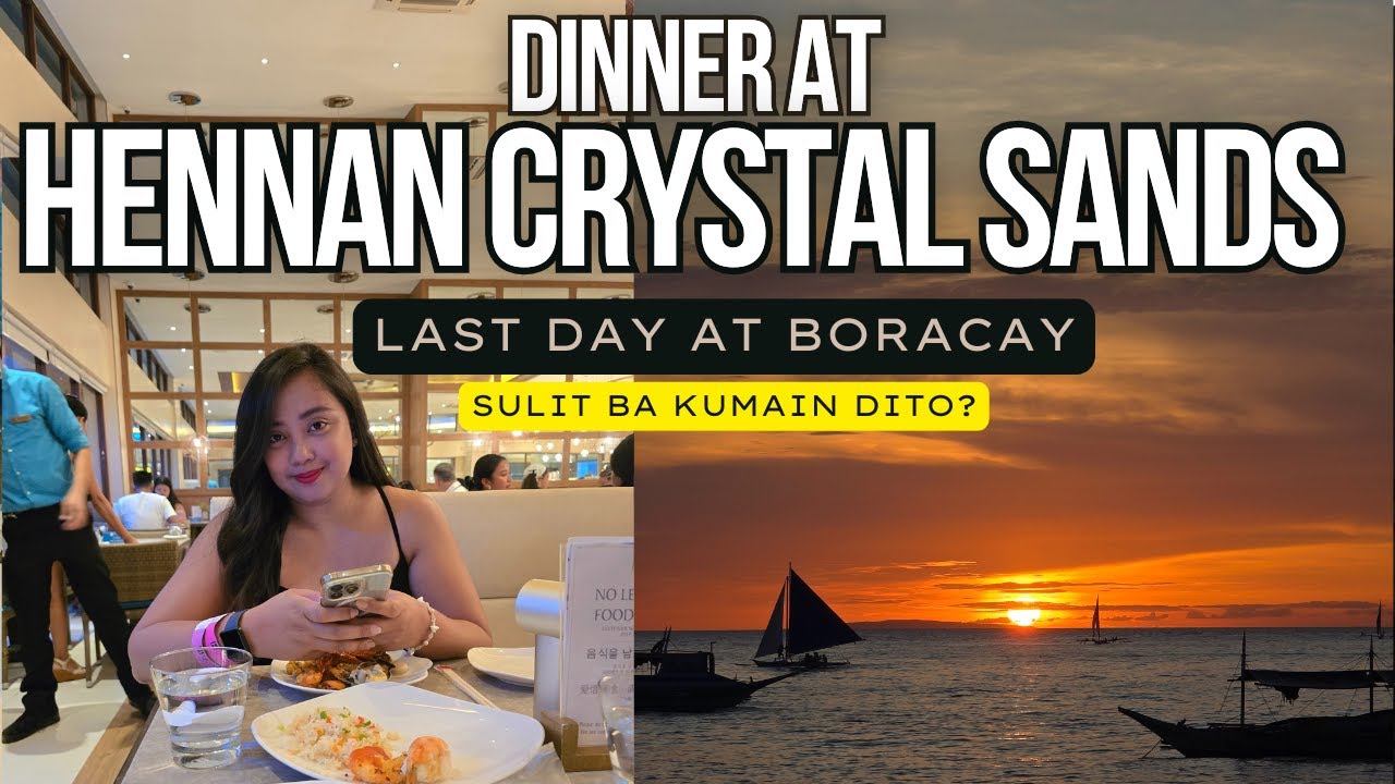 Dinner at Hennan Crystal Sands Buffet (Sapphire) | Last day of our Vacation